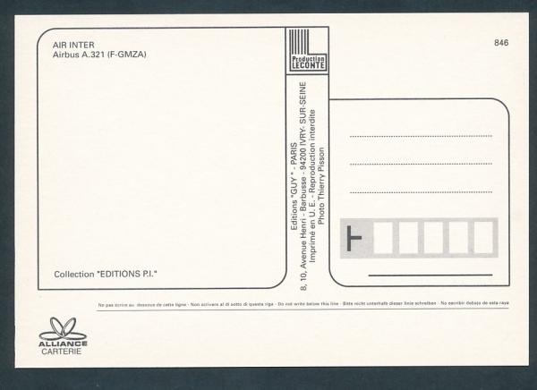 AIR INTER, Airbus A-321